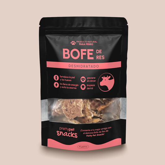 Snack Perros | BOFE DE RES - 90 GR.