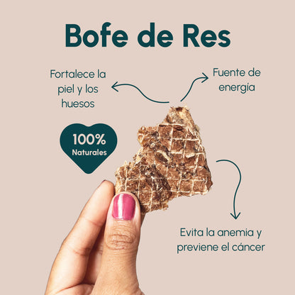 Snack Perros | BOFE DE RES - 90 GR.