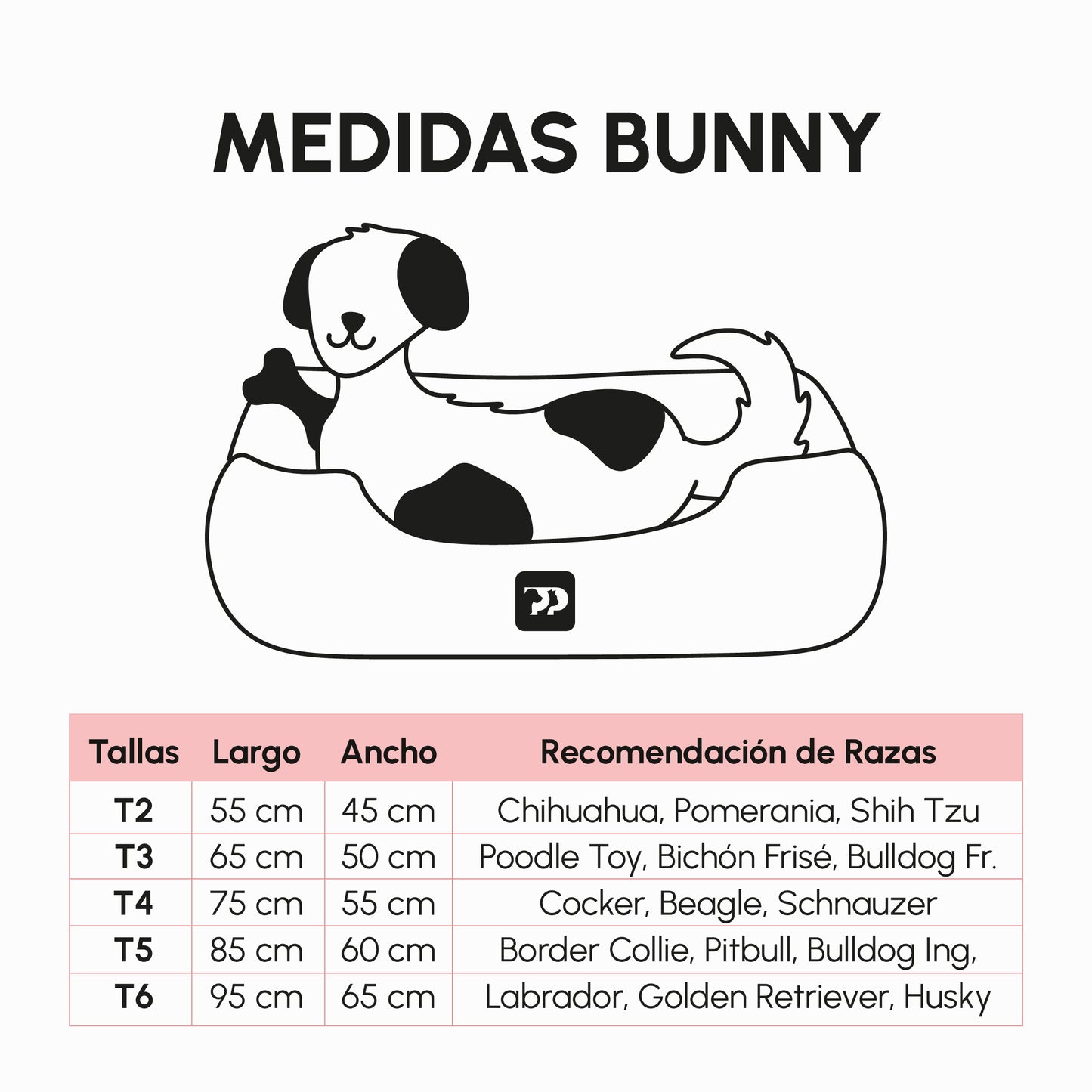 CAMA BUNNY Marrón